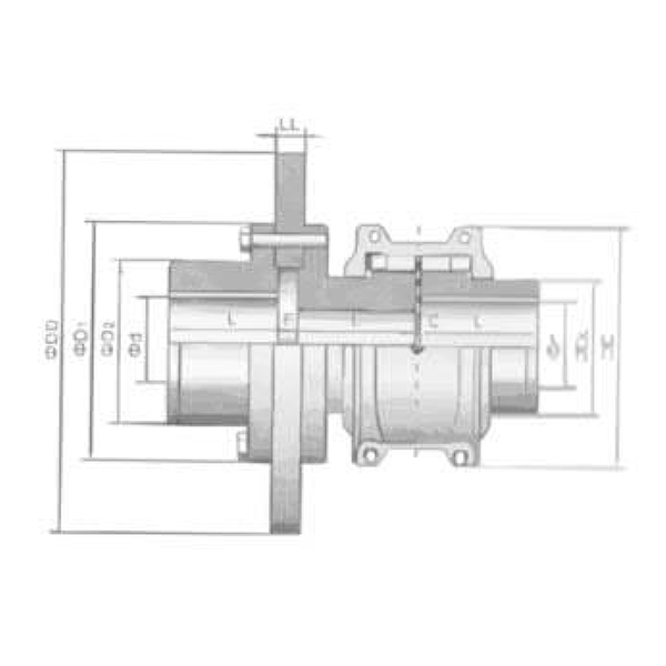 T63系列制動盤聯(lián)軸器